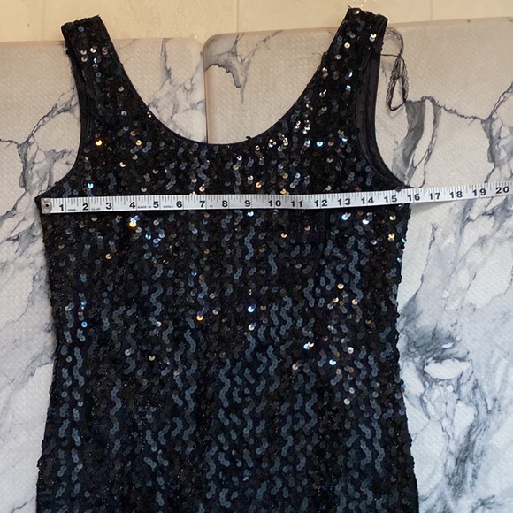 Women’s Little BLACK Dress, Fredricks of Hollywood Sequined SEXY🔥SHAPELY size M - Picture 16 of 16